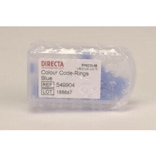 Colour Code-Rings blau 50St