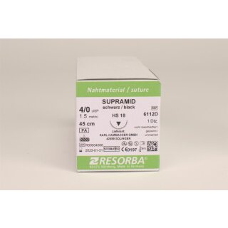 Supramid schwarz HS18 4,0 Dtz