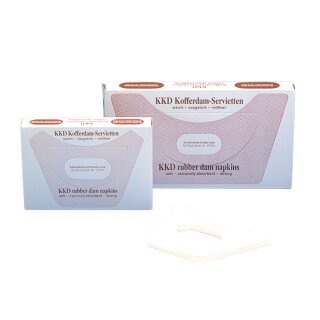 Kofferdam Servietten schmal KKD Pa
