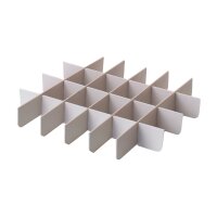 Wannen-Trennwände grau  8St