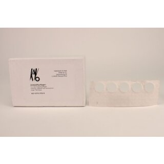 Zellstoffauflagen 5 Loch 74x202mm 100St