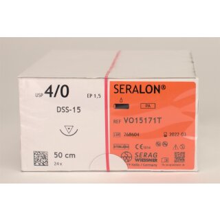 Seralon blau DSS-15 4/0 EP1,5  2Dtz