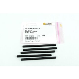 Aufbissstäbe schwarz f. Orthophos Pa