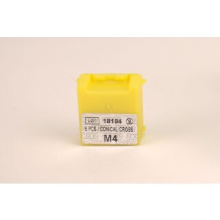 Wurzelstifte Tit.Crosshead M4 6St