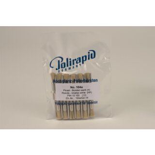 Pinsel Hst Borste weiß  Dtz