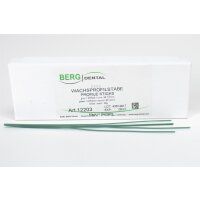 Wachsprofilstäbe rd 1,0mm grün  35g