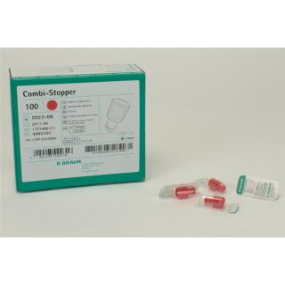 Verschlusskonus Combi rot Lock  100St