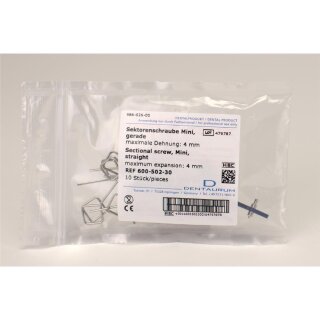 Dehnschraube ger.Edelst.mini 10St