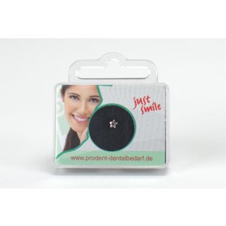 Twizzler Stern m. Rubin wggold 18kt  St