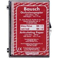 Occlusionspapier rot BK 12 100Blatt