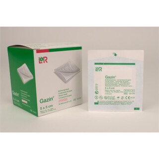 Gazin Mullkompressen 5x5cm 8F 50St