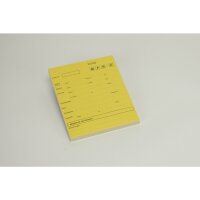 Anschriftblatt A5 gelb 50St