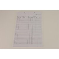 Krankenblatt P weiß kopfgel. 100St