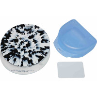 Playsafe 120mm med. schw/rot/gold  Set