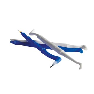 Halter f. Appli-Tips weiß m.Spatel 2St