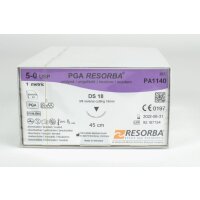 Resorba PGA ungefärbt 5/0 DS18 2Dtz