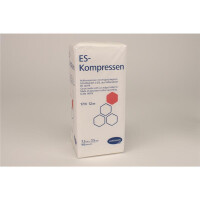 ES-Kompresse 7,5x7,5cm unster. 12f 100St