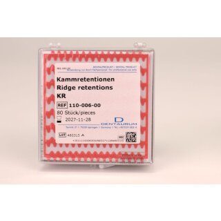 Wachsschablonen KR Pa