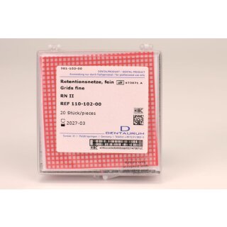 Wachsschablonen RN II Pa