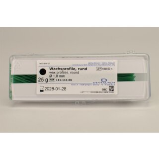 Profilwachs 1,0 rund Pa