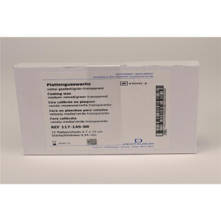 Gusswachs med. 0,45 grün Platten Pa