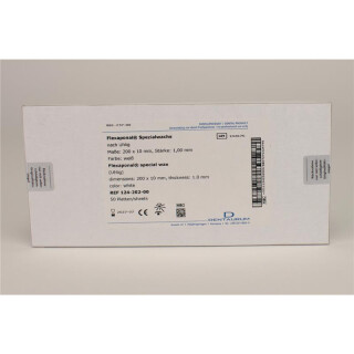 Flexaponalwachs weiss 200x10mm 80G