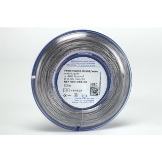 Remanium Draht weich 0,50mm 50mtr