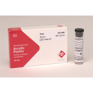 Acrylic Points ISO 80  6x10St