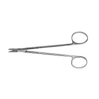 Schere Quinby 8 gebogen glatt 12,5cm St