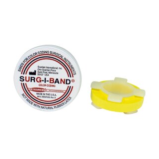 Surg-I-Band gelb 6,20m x 6mm Rolle