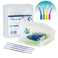 Microbrush regular blau 100St