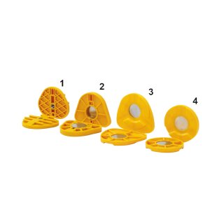 Axiosplit Montageplatten oval 20St