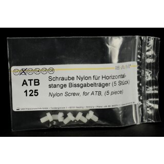 Schraube Nylon f. Horizontalstange  St
