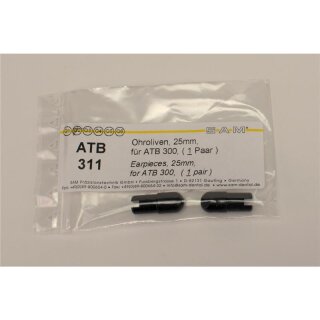 Ohrolive f. Axioquick 3 schwarz  Pa