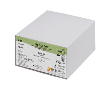 Resolon Monofil blau 5/0 DSM13 3Dtz