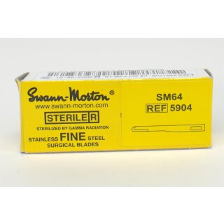 Skalpellklingen Swann Morton 64 steril