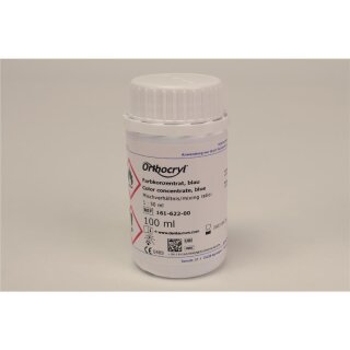 Orthocryl Farbkonz. blau 100ml