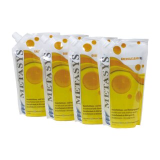 GREEN&CLEAN H1-Nf 4x500ml Btl.Nfset