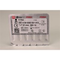 K-Feilen 63/ 12,5 21mm steril 6St
