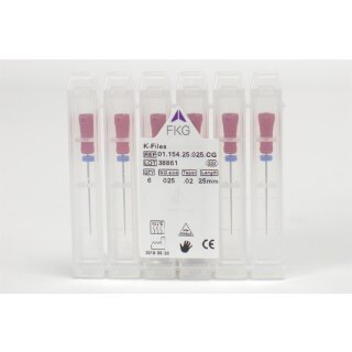 Wurzelkanalfeile K 154/25   25mm Sa