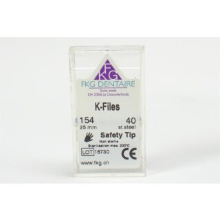 Wurzelkanalfeile K 154/40   25mm Sa