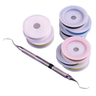 Tapen tell Mark.Band orange Rolle