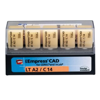 Empress CAD Cerec/Inl. LT B3 C14 5St