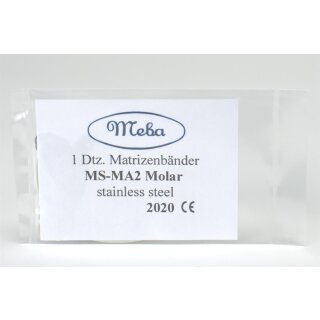 Matrizen Meba gel. Nr. 2 Dtz
