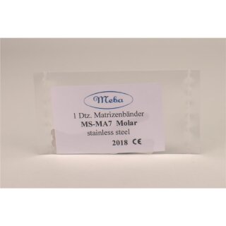 Matrizen Meba Nr. 7 ungelocht Dtz