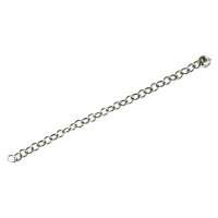 Titan-Knöpfchen m.Kette St