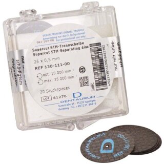 Supercut STM Trennscheiben 0,5mm 20St