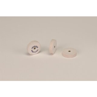 Mizzy Heatless Wheel # 7 white 3/16" 1St