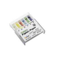 Papierspitzen color ISO 15-40 200St