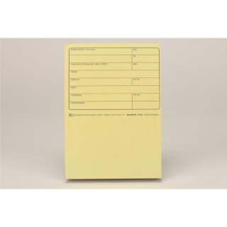 Adress-Aufkleber gelb 100St
